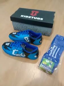 KIDZTUBS Paket Komplit Sepatu Futsal & Tas Skin