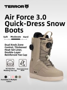 TERROR | Quick Lace Waterproof Ski Boots