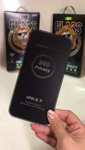 360 Tempered Glass Anti Spy Matte 16 Promax 16E 15 Pro 15 14 Plus 14 13 Pro 13 12 Mini 12 11 Pro 11 X Xr Xsmax 8 Plus 7 SE 6 Privacy Glass Packing Import