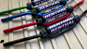 Original Renthal Handle Bar 971 7/8" 22MM Universal Alloy Motorcycle Handlebar Fatbar Made in UK