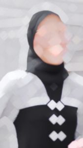 BAJU GAMIS JUMBO DAILY OUTFIT WANITA SEPLY MEYRA 208 BLACK ONYX