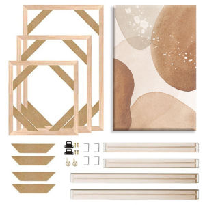 40x60 50x70 40x50cm Canvas Frame Wooden Frames Wooden Photo Oil Painting Canvas Diamond Painting Frames Canvas Wood Wall Frame