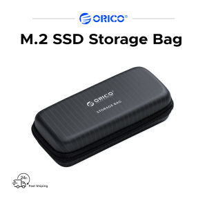 เคส SSD M.2 Orico กระเป๋าเก็บของเหมาะสำหรับที่เก็บสายไฟ SSD Ngff/nvme ข้อมูลชุดหูฟัง (PWFM2)