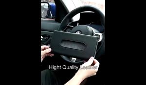 Car Tissue Box Storage New Design Car Tissue Bag with PU Leather Car Organizer Interior Decoration