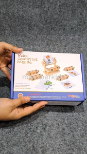 Mainan Edukasi Anak Susun Kata Balok Word Puzzle Building Cubes