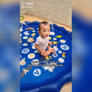 [AFive] Water Spray Pad Outdoor Kolam Renang Anak Jumbo Murah Banget Kolam Air Mancur Anak Outdoor