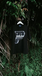 Problem Club - T-Shirt Oversize - Harne Black