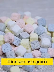 ถูกที่สุด วัสดุกรอง 1.0kg หินกรอง ตู้ปลา เซรามิคริงค์ พร้อมถุงซิป มีหลายรูปทรงให้เลือก mini ลูกเต๋า ดอกไม้ 5D สำหรับกรองน้ำบ่อปลา