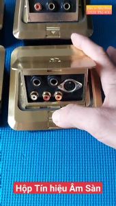 HỘP ĐẤU NỐI JACK TÍN HIỆU ÂM SÀN CAO CẤP ( 6LY  CANON  AV  MIDI )