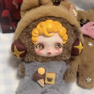 Sp23 Nocturnal Theatre Sneaky Squirrel Plush Vinyl Doll Clothes 10cm Prank Peanut Stain Misty Fog Cotton Doll Clothes