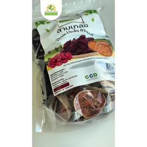 ดิฉันสามเกลอ (กระเจี๊ยบแดง, มะตูม, พูทราจีน) ตรา ชาดาสูวรรณ หอม, สดใหม่, ประโยชน์ คุณภาพโรงงานผลิต, มาตรฐาน, อย. GHP ดิฉันสามเกลอ