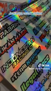 STRIPING VARIASI JUPITER MX KING 150 / STICKER LIST MOTOR VARIASI JUPITER MX KING