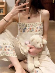 Vintage Style Cool Touch Soft Camisole Pajamas