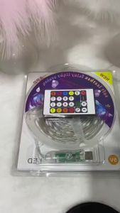 Abenkle Smart APP Light Strip RGB LED Waterproof String Light with Remote Bluetooth Music Marquee Flowing Water Breathing Light for Room Interior Decoration Christmas Tree