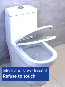 Universal Toilet Seat Cover Standard Size Replaceable Toilet  Bathroom Accessories U-shape Toilet Lip Quiet Toilet Cover Toilet Parts