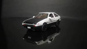 1:24 Toyota AE86 car model alloy simulation ornaments car boy toys