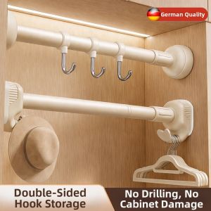 MUHONGYU | No Drill Adjustable Stainless Steel Support Rod