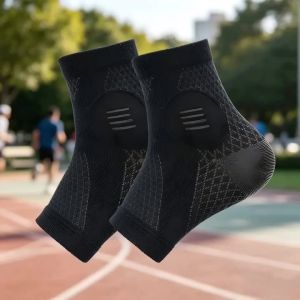 Summer Thin Ankle Support Sleeve Basketball Cycling Anti Sprain Foot Anti Sprain Compression Ankle Brace for Sports