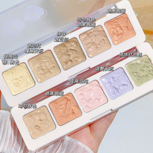 Xixi Bảng Che Khuyết Điểm Cho Mặt Và Cơ Thể 5 Màu Có Quầng Thâm Mụn Đánh Dấu Lỗ Chân Lông Vô Hình Hiệu Ứng Dưỡng Ẩm Lâu Dài