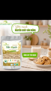 Combo 5 Túi 400g Yến mạch Nguyên chất Cán mỏng Xuân An Nhập khẩu từ Úc