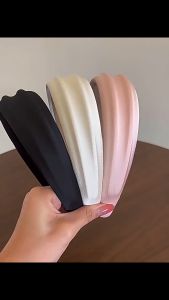 Bando Korea PREMIUM Bandana Jumbo High End Big Fashionable Wide Side Satin Headband BKLJ008