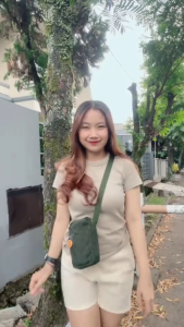 Tas Selempang Pria Wanita Tapaxco Lolita Slingbag Casual Local Brand Korduroi Free 2 Pin Random