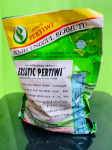 Benih Jagung Manis Pertiwi EXSOTIC PERTIWI 1750 butir 250gram