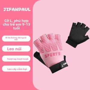JIFANPAUL | Găng Tay Đạp Xe Cho Trẻ Em Chống Nắng Thoáng Khí Không Trượt