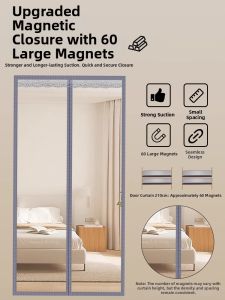 YIMENG | Transparent Magnetic Door Curtain For Air Conditioning