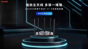 Tenda AX12L/ CX12L Pro AX3000 Dual Band Gigabit Wi-Fi 6 Router 3000mbps 1.3GHz CPU Wireless Router Repeater Wholesale