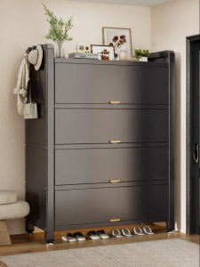 DIBIOU | Dustproof High Capacity Shoe Cabinet