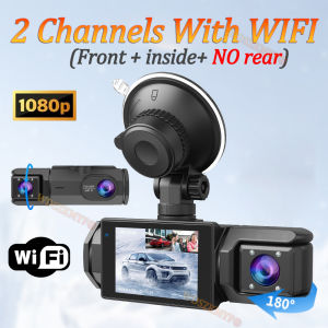 WIFI APP Control Car Dvr 2/3 Channel 1080P Dash Cam for Cars Front option Rear View Recorder Video Car Camera for Car Assecories