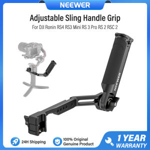 NEEWER Gimbal Sling Handle Grip ด้ามจับแบบสลิง ปรับได้ พร้อมราง NATO เข้ากันได้กับ DJI Ronin RS4 Pro RS4 RS3 Mini RS3 Pro RS2 RSC 2 ST49