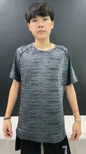 เสื้อวิ่ง เสื้อออกกำลังกาย ชาย-หญิง Fitness & Running ใส่สบายเสื้อกีฬา เนื้อผ้าบาง แห้งไว 03-C