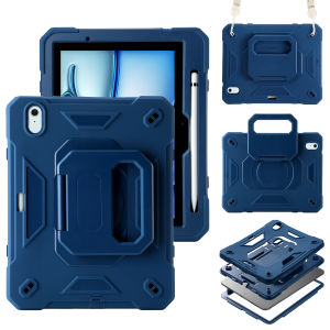 Case For iPad A19 A16 10th 11th 12th 7th 8th 9th 10.2 Pro 11 2024 2025 Air 11 M2 M3 Air 5 4 Shockproof Stand Kids Safe Cover