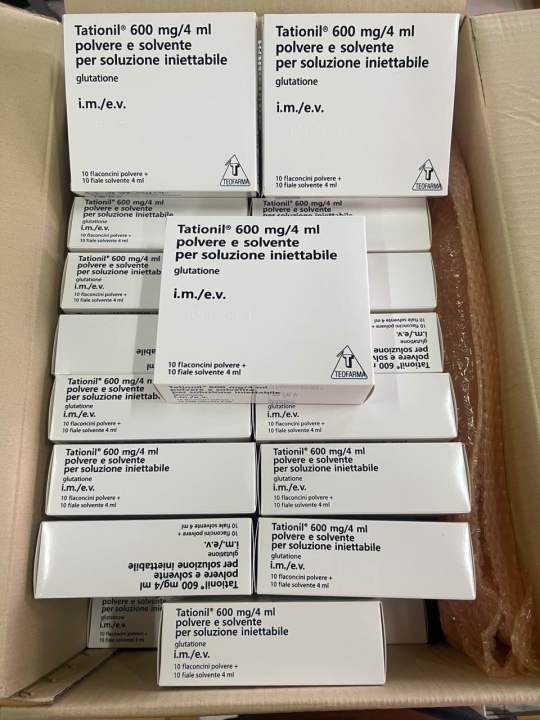 glutathione tablets with vitamin c Thuốc Tationil 600mg/4ml điều trị suy giảm glutathione tăng cường miễn dịch main image 1