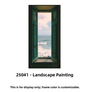 YASISHA | Waterproof Wall Decor for Bathroom Self-adhesive No-drilling Scenic Wallpaper