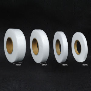 70 Yards White Fabric Fusing Tape Hot Melt Hem Tapes Iron on Roll For Pants Dresses Clothes Curtains Web Adhesive Hemming Strip