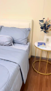 [UPC19 Dusty Blue 海石蓝] 2500TC Ice Silk Hotel Bedsheet Set 升级版贵族冰丝床单