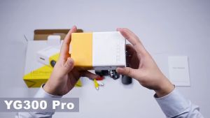YG300 Portable Mini Projector  Full HD 1080P Micro Mini Projector with LED Phone USB HDMI Android Projector Home Office