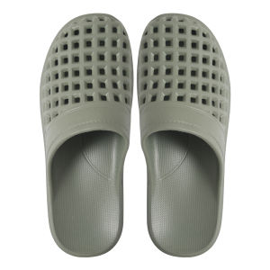 Bathroom Slippers Women Indoor Home Middle Aged And Elderly Head Cover Anti Slip No Odor EVA Bathing Cool Slippers Men