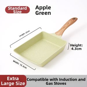 JEETEE | Egg Cooking Non-stick Frying Pan Stone