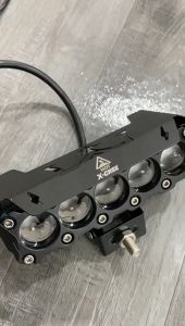 LAMPU TEMBAK SQL 5 MATA PLUS BALLAST PUTIH KUNING MOTOR MOBIL 70 WATT PLUS BRACKET UNIVERSAL