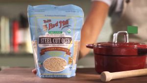 Bobs Red Mill Organic Steel Cut Oat| บ็อบส์เรดมิล ออร์แกนิคสตีลคัทโอ๊ต680g | Sunshine Market