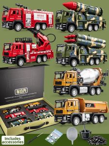 Alloy Construction Vehicle Toy Set