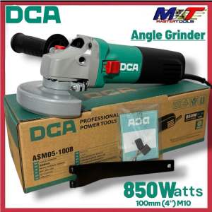 DCA Angle Grinder 850 Watts 100mm (4") M10 Professional Power Tool ASM05-100B