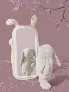Mchugs Bunny Mềm Thú nhồi bông búp bê đồ chơi Dễ Thương Và Huggable Plushie Sinh Nhật quà tặng bé trai Cô Gái
