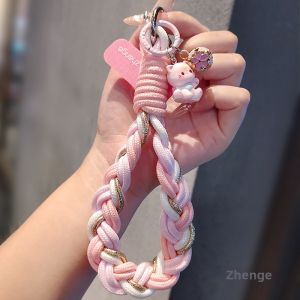 ZHENGEGE | Loss Prevention Adorable Cat Charm Smartphone Lanyard