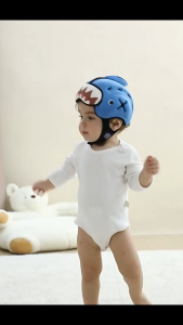 Mũ tập đi cho bé Mambobaby Guard chống va đập êm nhẹ thoáng khí – phù hợp bé 6–24 tháng