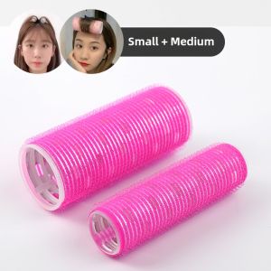 Korean Style Airy Bangs Curling Iron Sleep in Set Self Adhesive Inner Clip Hair Accessories Fresh Outlined Fashionable